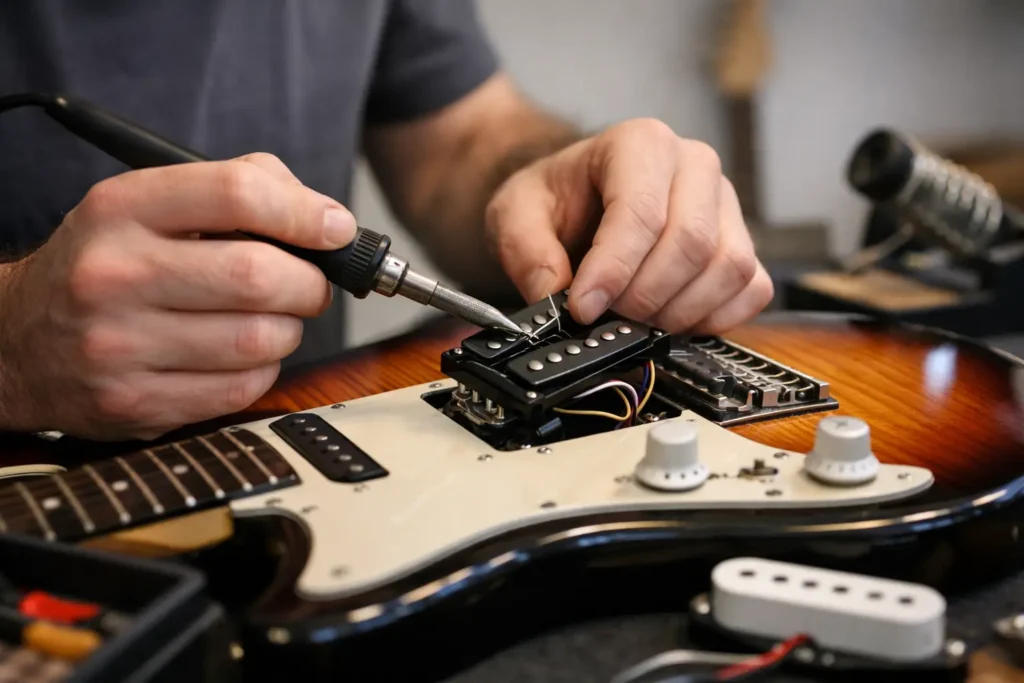 Guitar Pickup Installation Service Done Right